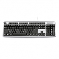 Teclado Usb Multilaser Tc067 Slim Preto/prata