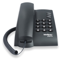 Aparelho Telefone Intelbras C/fio Preto Pleno