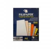 Papel Filiperson Telado 180gr Branco A4 50fls