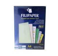 Papel Filiperson Verge 180gr Verde (turmalina) A4 50fls