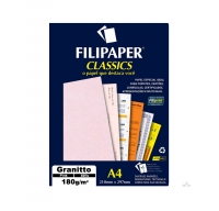 Papel Filiperson Granitto 180gr Rosa Pink A4 50fls