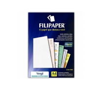 Papel Filiperson Verge 180gr Branco A4 50fls