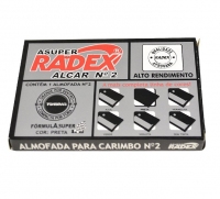 Almofada P/ Carimbo 02 Radex Preto