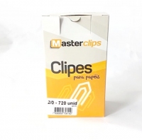 Clips 2/0  Masterclips Galvanizado 720 Un