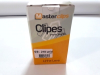 Clips 6/0 Masterclips Galvanizado 218 Un