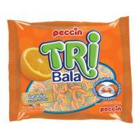 Bala Goma Peccin Tri Laranja 500gr