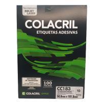 Etiqueta Cola Cril 50,8x101,6 Cc183 4011