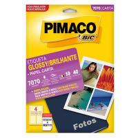 Etiqueta Pimaco  7070 Glossy 127 X 88,9mm