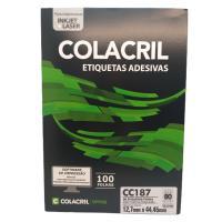 Etiqueta Cola Cril 12,7 X 44,45 Cc187 4003