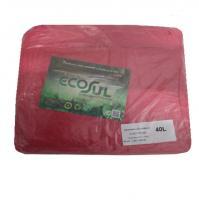 Saco Lixo 40l Vermelho 0,05 (100un)