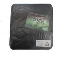 Saco Lixo 40l Preto 0,05