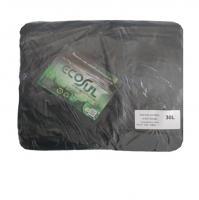 Saco Lixo 30l Preto 0,05 (100)