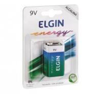 Pilha Bateria Elgin 9v Alkalina 6lr61