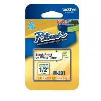 Fita Rotuladora Brother M-231 Preto/branco