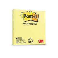 Bloco Adesivo Post-it 3m 76x76 Amarelo