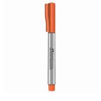 Marcador Permanente Faber Castell Laranja