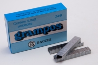 Grampo 24/8 Bacchi Galvanizado 5000un